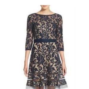 Tadashi Shoji Lace Overlay Dress 10337